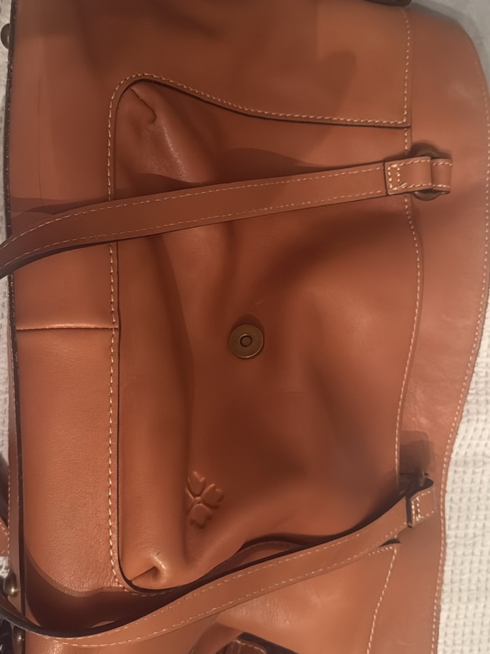 Patricia Nash Tan Leather Tote Bag